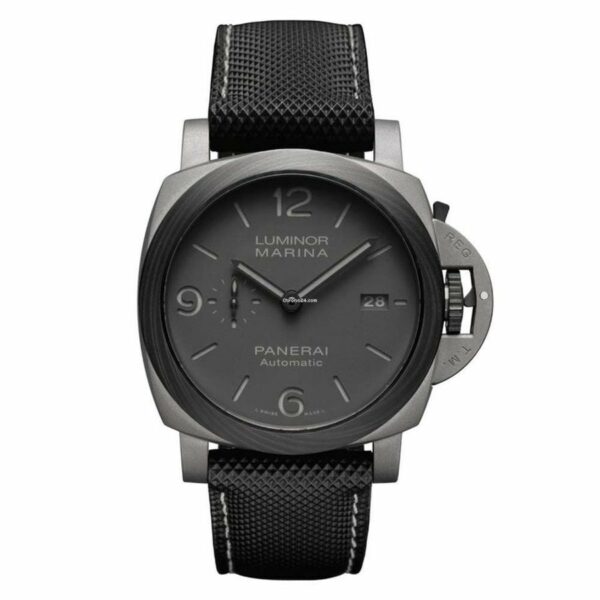 panerai luminor marina pam1662 vsf titanium grey dial p9010 watch 4412 am32k 1