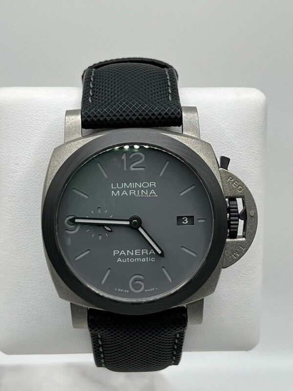 panerai luminor marina pam1662 vsf titanium grey dial p9010 watch 6386 arnpr