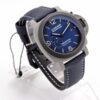 panerai luminor marina pam1663 vsf carbotech blue dial p9010 watch 1791 d5le6