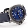 panerai luminor marina pam1663 vsf carbotech blue dial p9010 watch 7681 jqzhc
