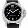 panerai luminor pam724 oracle team usa hwf ss black dial black leather strap 6497 watch 1573 h8vgu