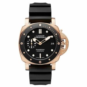panerai luminor submersible 1950 3 days pam684 zf rose gold 26 ceramic black dial p9010 watch 1499 wnhqv