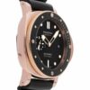 panerai luminor submersible 1950 3 days pam684 zf rose gold 26 ceramic black dial p9010 watch 8682 kua3x