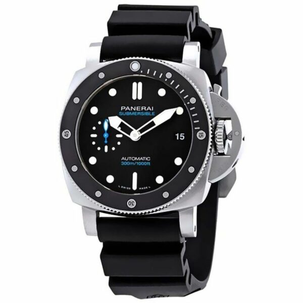 panerai luminor submersible 1950 amagnetic 3 days pam1389 zf titanium 26 black ceramic black dial p9010 watch 9112 w4tds 1