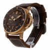 panerai luminor submersible 1950 v bronzo pam968 zf bronze brown dial p9010 watch 9940 nykqi