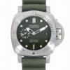 panerai luminor submersible 42mm pam1055 verde militare vsf ss green dial p900 watch 5147 lkilk 1