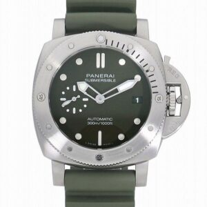 panerai luminor submersible 42mm pam1055 verde militare vsf ss green dial p900 watch 5147 lkilk