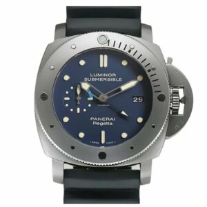 panerai luminor submersible gmt regatta pam371 zf titanium black dial p9001 watch 1938 mxftt