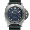 panerai luminor submersible gmt regatta pam371 zf titanium black dial p9001 watch 8206 aq1wp