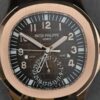patek philippe aquanaut brown embossed arabic dial rose gold composite mens watch 5164r 001 8646 qy7bu