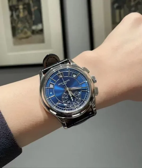 patek philippe complications 5905p 001 annual calendar flyback chronograph watch 1955 x1dql