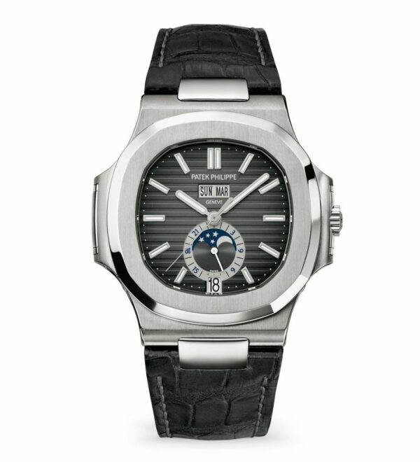 patek philippe nautilus 40 5mm black dial 5726a 001 watch 5067 mala7 1