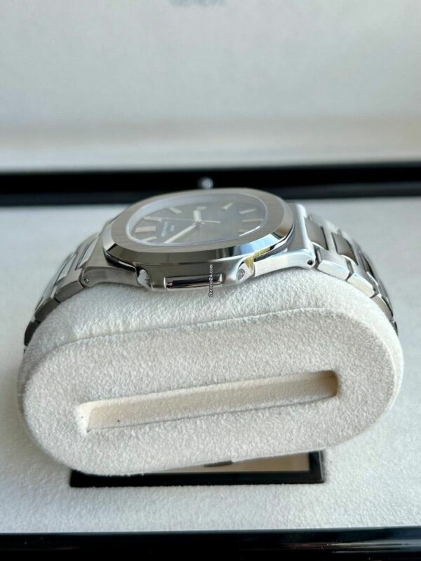 patek philippe nautilus blue dial stainless steel mens watch 57111a 010 1773 q7twt