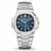 patek philippe nautilus blue dial stainless steel mens watch 57111a 010 7581 bcjsq
