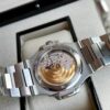 patek philippe nautilus blue dial stainless steel mens watch 57111a 010 8432 q58mr
