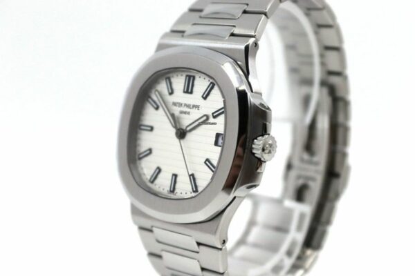 patek philippe nautilus gold white dial mens watch 57111a 011 5772 hikza