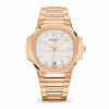 patek philippe nautilus ladies automatic watch 18k rose gold 352mm ref2371181r 001 4580 4cjms