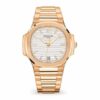 patek philippe nautilus ladies automatic watch 18k rose gold 352mm ref2371181r 001 8182 moksg