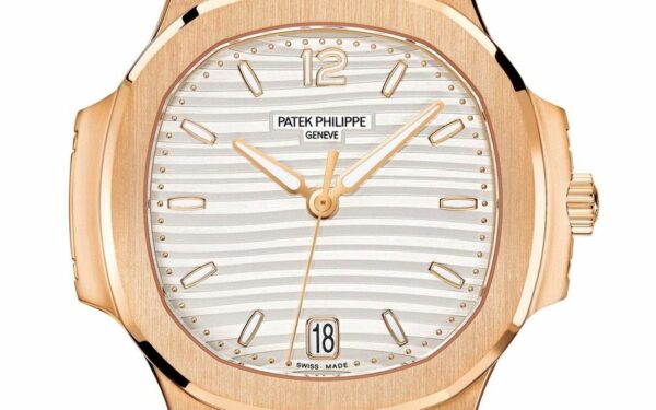 patek philippe nautilus ladies automatic watch 18k rose gold 352mm ref2371181r 001 9354 oymkb