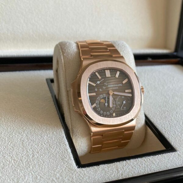 patek philippe nautilus ref 57121r 001 rose gold watch 2228 ze6i3