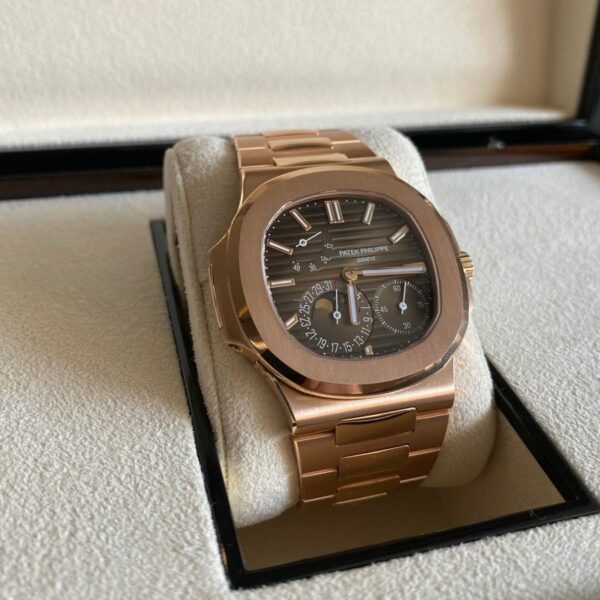 patek philippe nautilus ref 57121r 001 rose gold watch 9211 wqilk