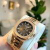 patek philippe nautilus rose gold 5711 1r 001 with lightdark brown gradated dial watch 2346 5s8uc