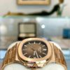 patek philippe nautilus rose gold 5711 1r 001 with lightdark brown gradated dial watch 9253 eksmk