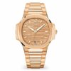patek philippe nautilus rose gold 7118 1r 010 with golden brown opaline dial watch 3700 glzi1 1