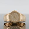 patek philippe nautilus rose gold 7118 1r 010 with golden brown opaline dial watch 7605 ytahu