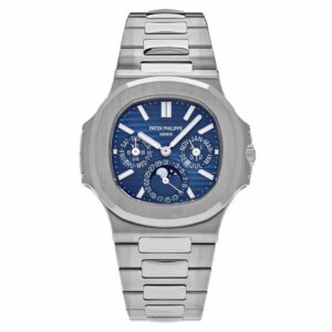 patek philippe nautilus white gold 5740 1g 001 with blue sunburst dial watch 1275 svvzi