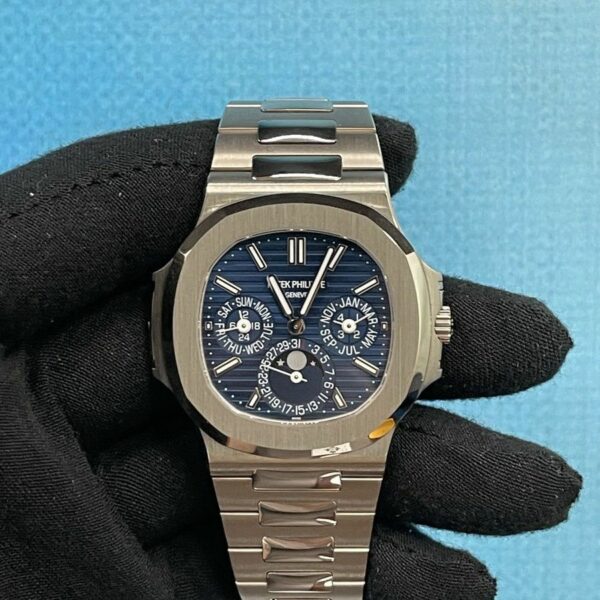 patek philippe nautilus white gold 5740 1g 001 with blue sunburst dial watch 2057 b5w6j