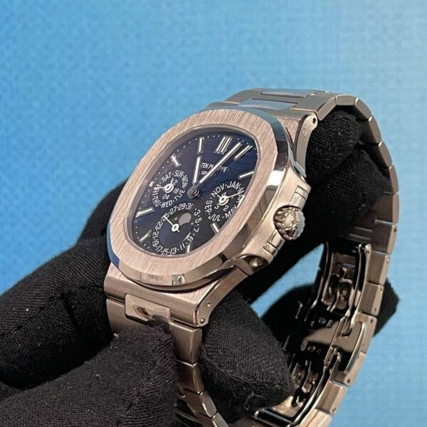 patek philippe nautilus white gold 5740 1g 001 with blue sunburst dial watch 3447 eb81g