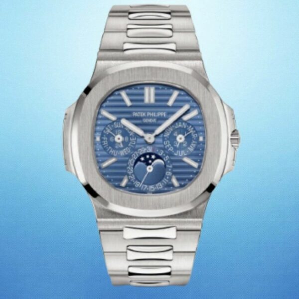 patek philippe nautilus white gold 5740 1g 001 with blue sunburst dial watch 3677 198cm
