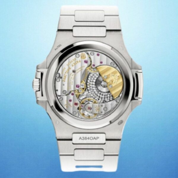 patek philippe nautilus white gold 5740 1g 001 with blue sunburst dial watch 5110 nxzq6