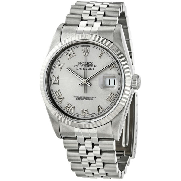 Rolex Datejust Automatic Silver Dial Men’s Watch 16234 SRJ