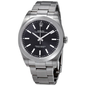 Rolex Oyster Perpetual Automatic Black Dial Men’s Watch 114300BKSO