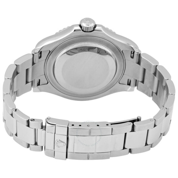 pre owned pre owned rolex oyster perpetual yacht master steel with platinum mens watch 16622 7153 zpy8l