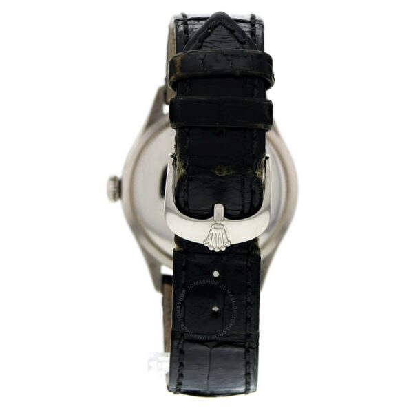 pre owned rolex cellini dual time automatic chronometer day night silver dial mens watch 50529 8104 itjqq
