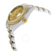 pre owned rolex datejust automatic chronometer diamond champagne dial ladies watch 79173csj 5254 mzvqg