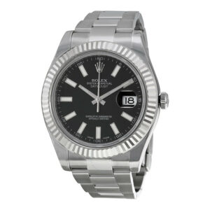 Rolex Datejust II Automatic Black Dial Men’s Watch 116334BKSO
