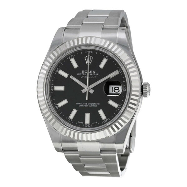 Rolex Datejust II Automatic Black Dial Men’s Watch 116334BKSO
