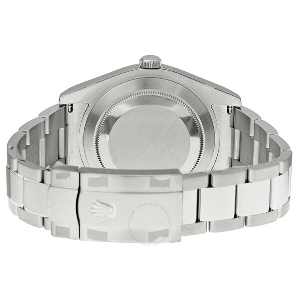 pre owned rolex datejust ii automatic white dial stainless steel oyster bracelet mens watch 116334wso 9323 udprt