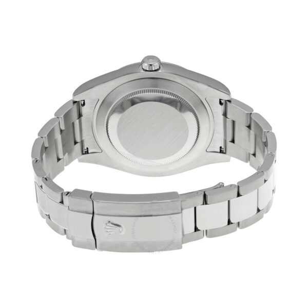 pre owned rolex datejust ii white dial stainless steel oyster bracelet automatic mens watch 116300wso 4451 eqpvj