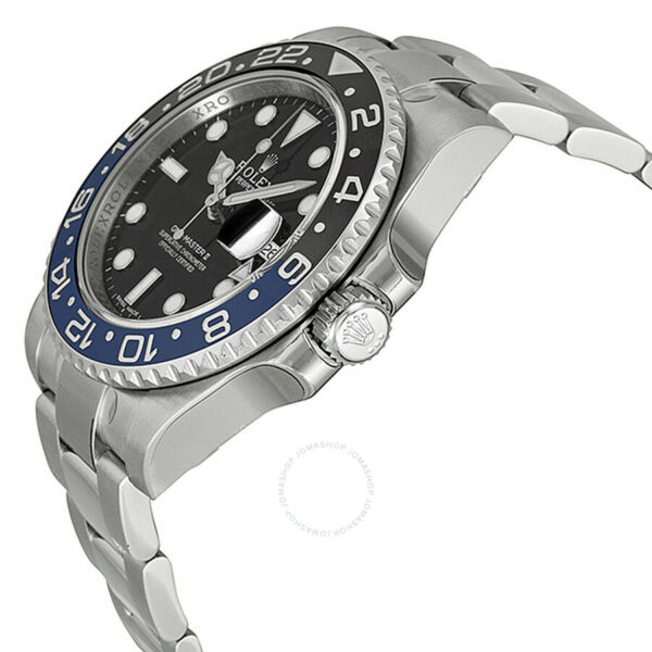 pre owned rolex gmt master ii automatic chronometer black dial mens watch 116710blnr 7428 zpzvp