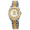 Rolex Lady Datejust 26 Automatic Chronometer Diamond White Dial Ladies Watch 179173WDJ