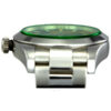 pre owned rolex milgauss black dial domed bezel green crystal oyster bracelet watch 116400v 6033 lwxcp