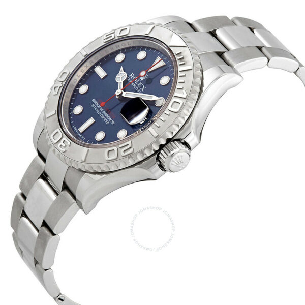 pre owned rolex yacht master 40 automatic blue dial stainless steel oyster bracelet mens watch 116622 blso 2714 7oxfy