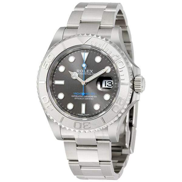Rolex Yacht-Master 40 Dark Rhodium Dial Steel Oyster Men’s Watch 116622RSO