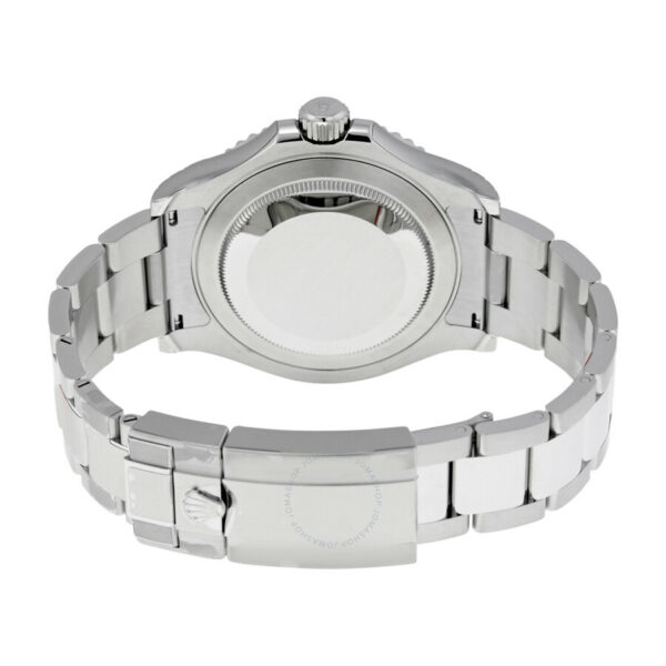 pre owned rolex yacht master 40 dark rhodium dial steel oyster mens watch 116622rso 9738 nruh0
