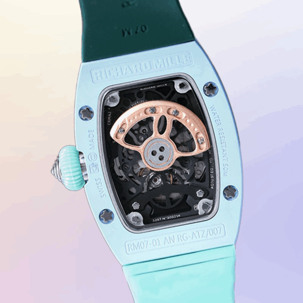 richard mille rm 07 01 pastel blue watch 3062 2f6xq